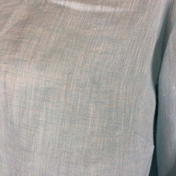 J. Jill Linen button up tunic oversized shirt blouse size medium - Picture 9 of 12